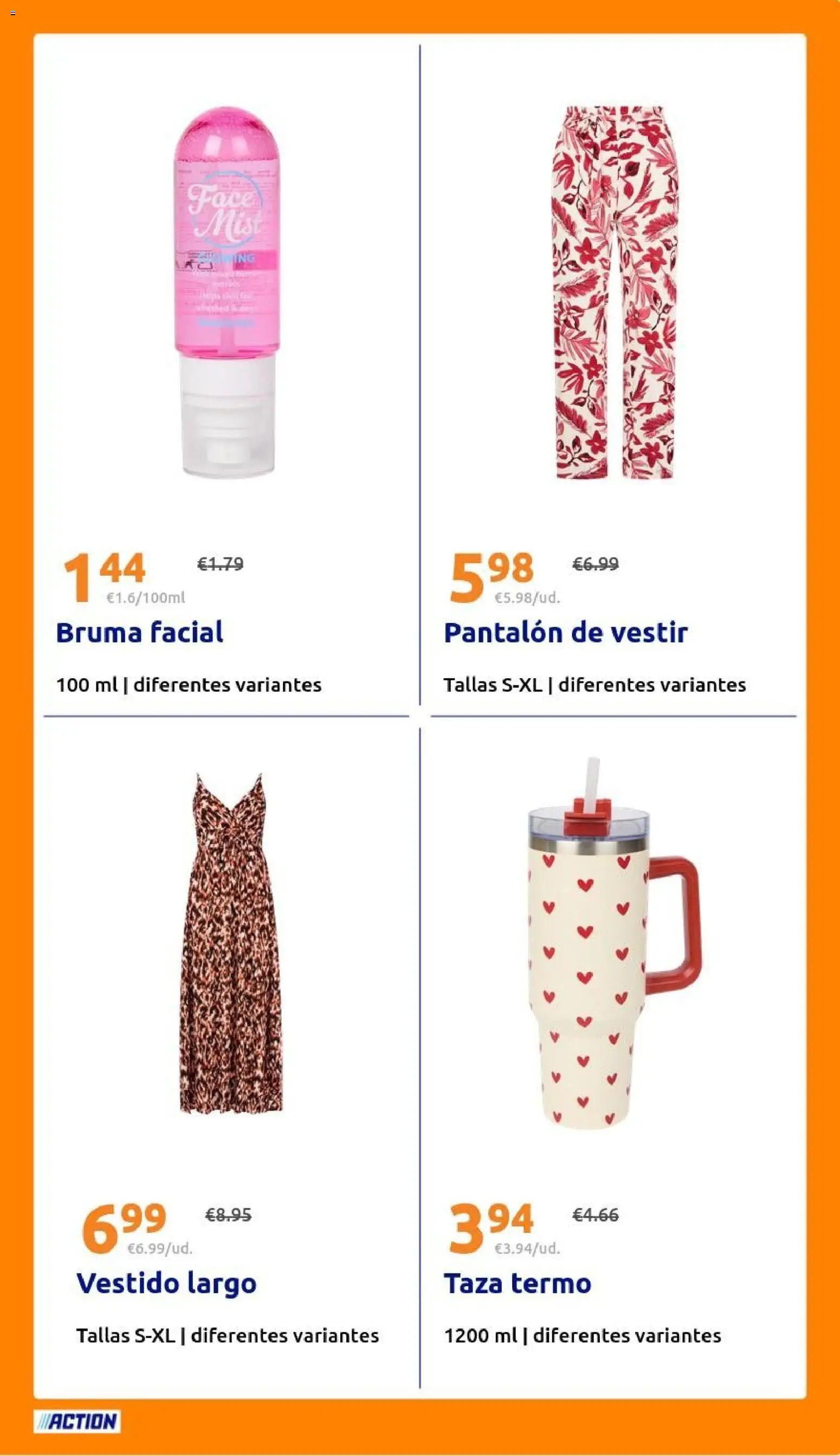 Action folleto │ válido desde el 17.06.2026 | Página: 29 | Productos: Vestido largo