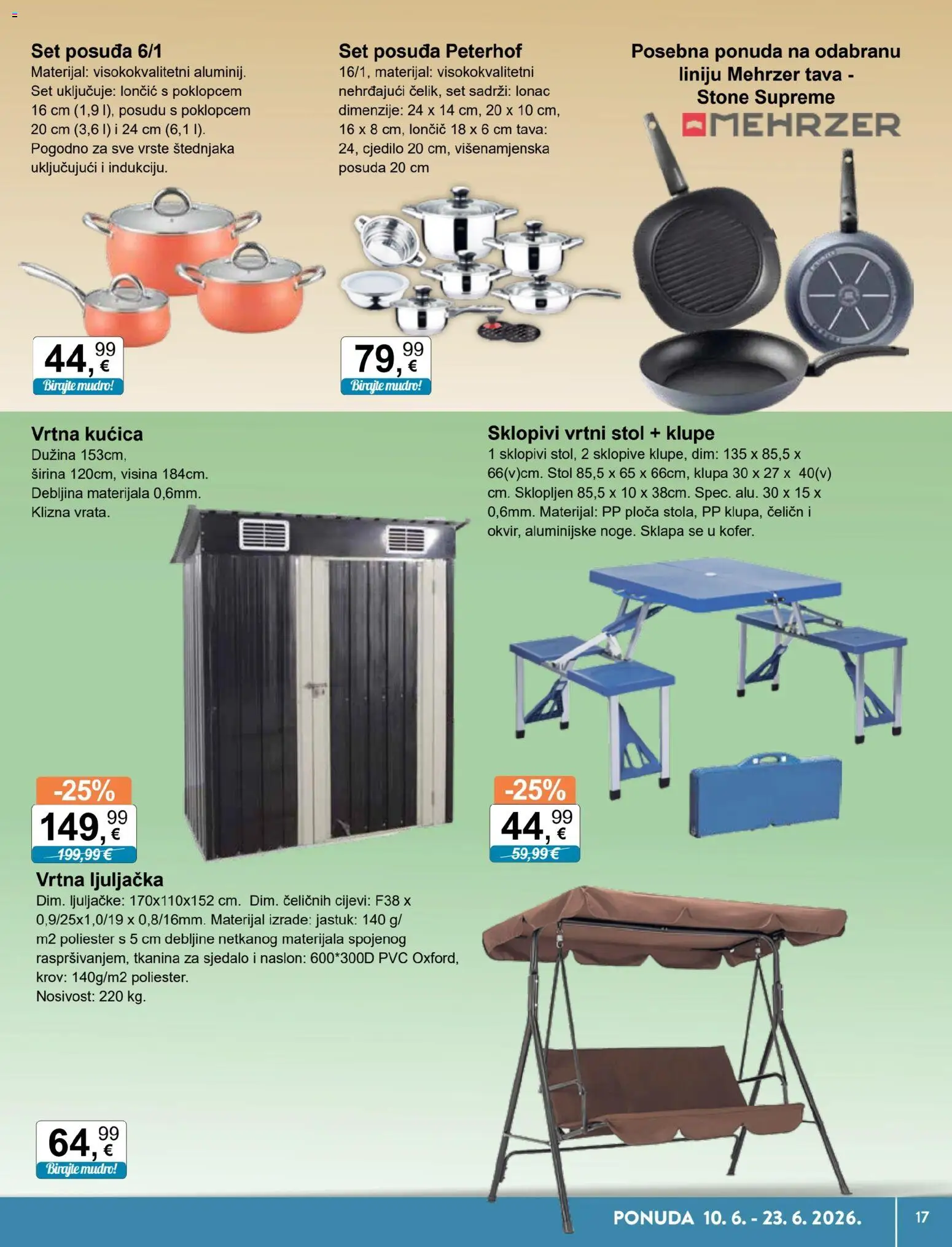 KTC katalog | vrijedi od 10.06.2026 | Stranica: 17 | Proizvodi: Cijevi, Tava, Lonac, Cjedilo