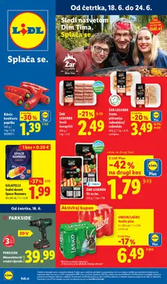 Lidl katalog akcije – veljaven od 18.06.2026