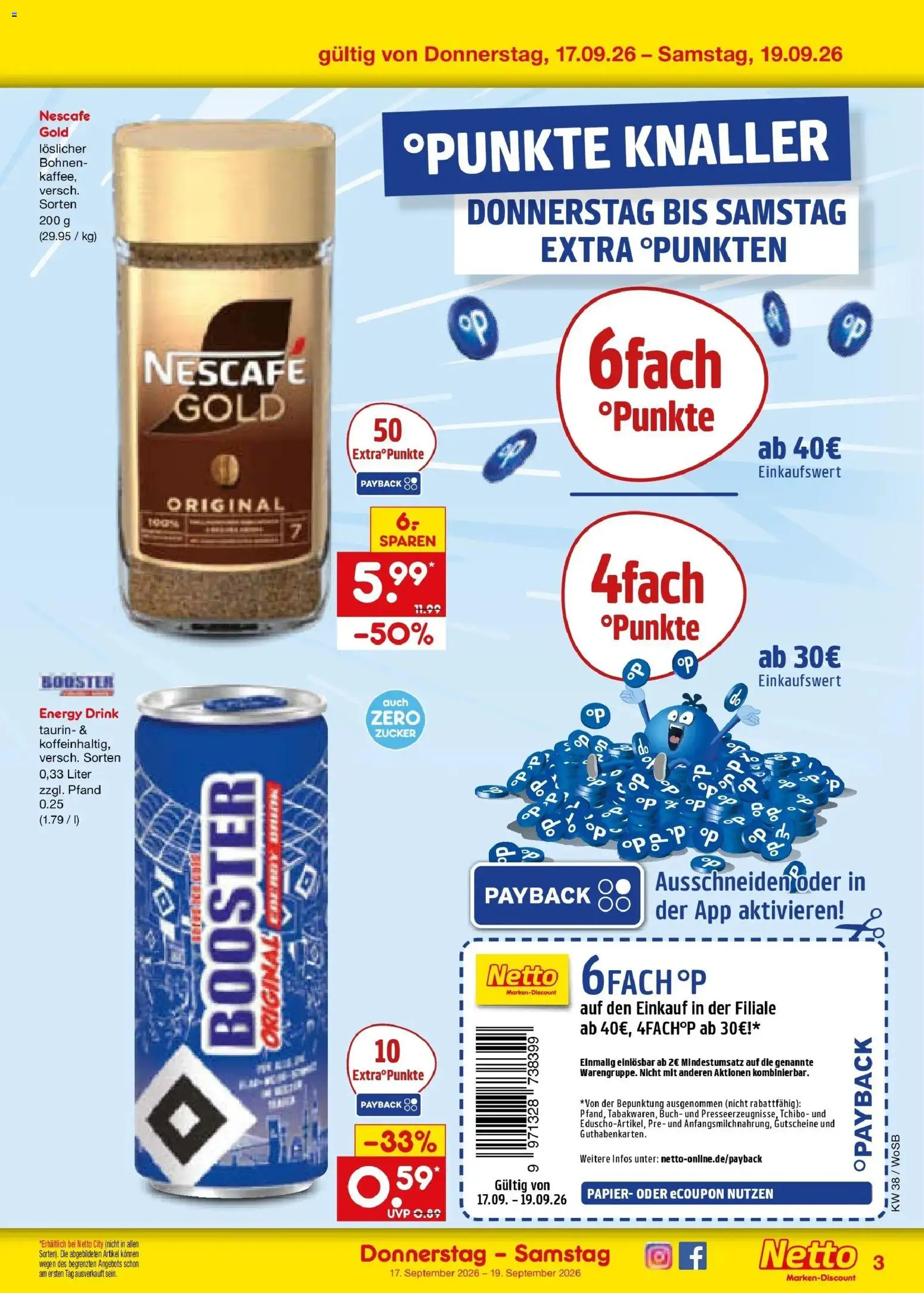 Netto Marken-Discount Prospekt Ludwigshafen-Edigheim – gültig ab 14.09.2026 | Seite: 57 | Produkte: Nescafe, Energy, Zucker, Nescafe gold
