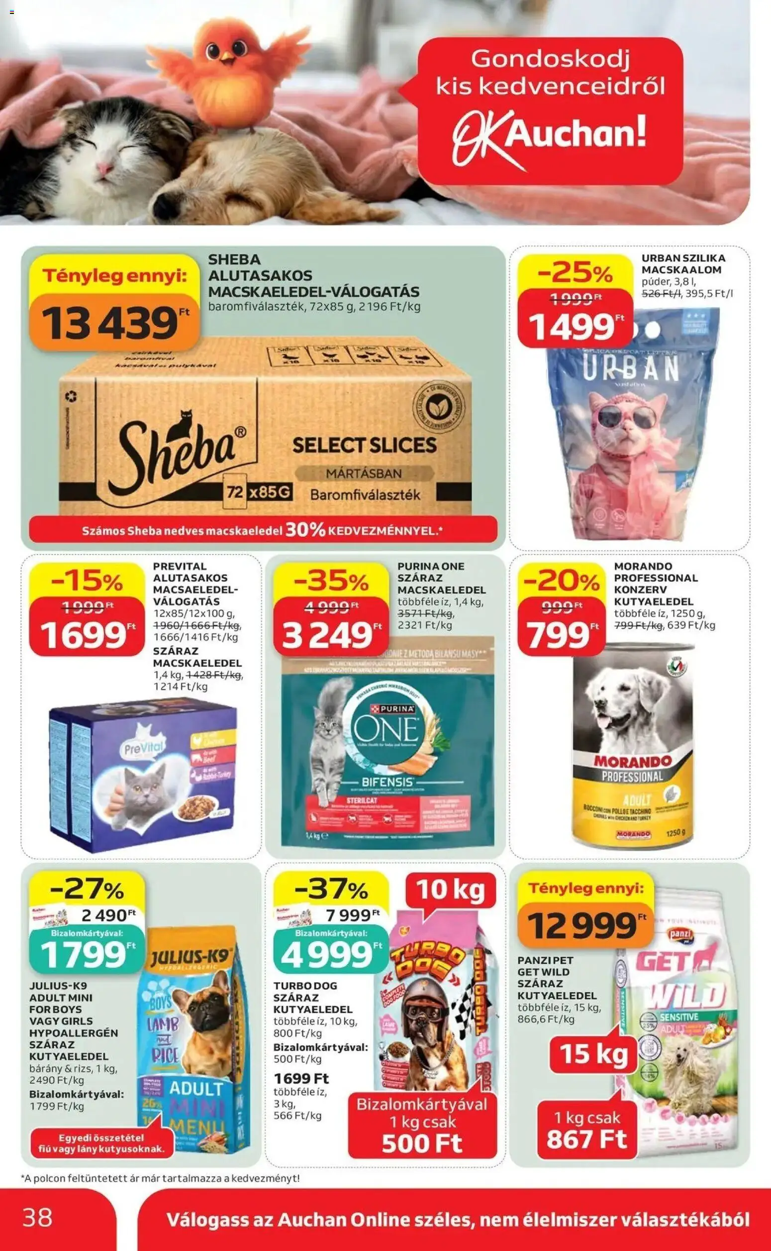 Auchan akciós ujság - amely érvényes a következő dátumtól: 30.04.2026 | Oldal: 38