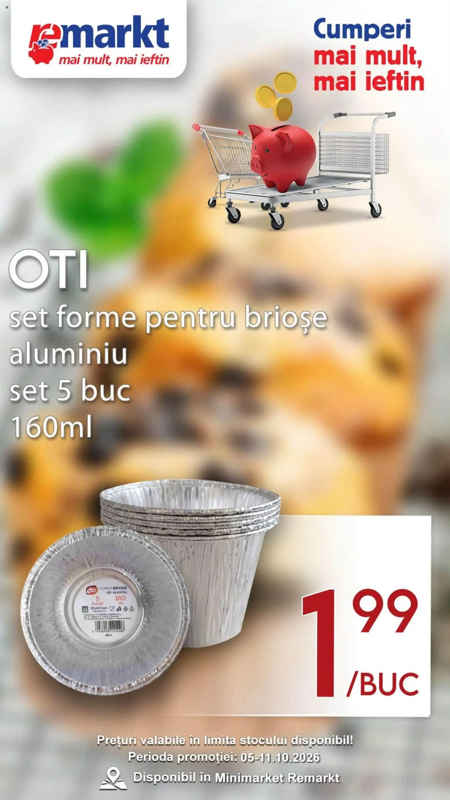 Noul catalog Remarkt – valabil de la 10.10.2026 | Pagină: 8 | Produse: Briose