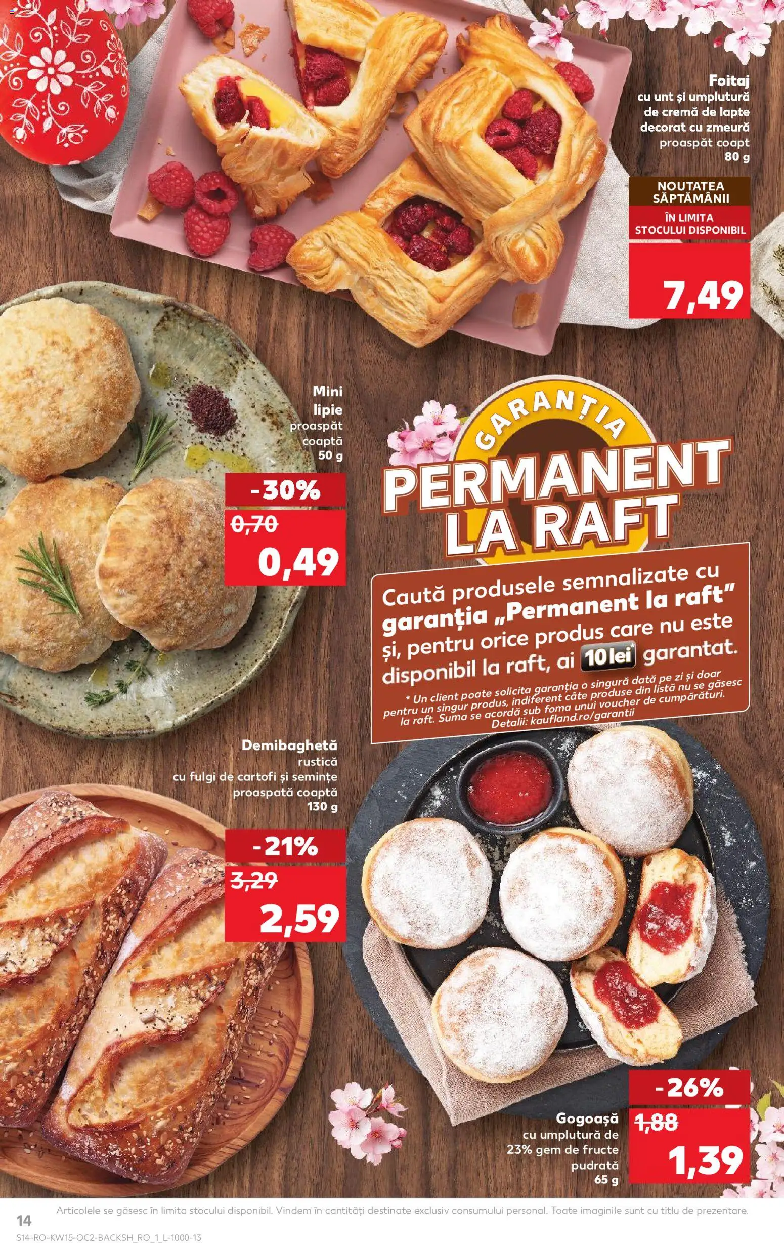 Noul catalog Kaufland – valabil de la 08.04.2026 | Pagină: 14 | Produse: Semințe, Gem, Cremă, Fructe