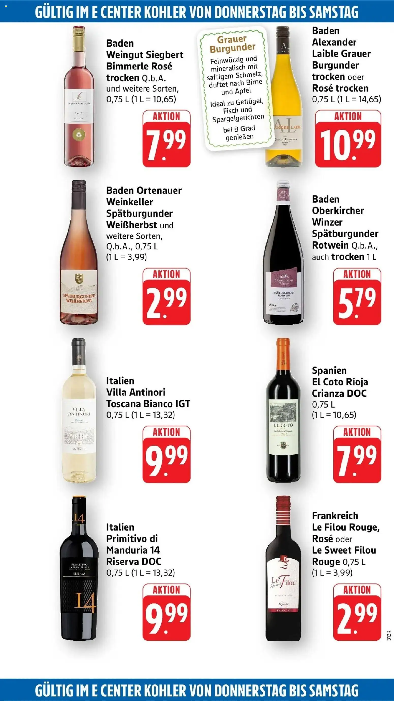 Edeka Prospekt Kehl (ab 07.09.2026) » Angebote Online | Seite: 48 | Produkte: Le filou, Äpfel, Rouge, Fisch