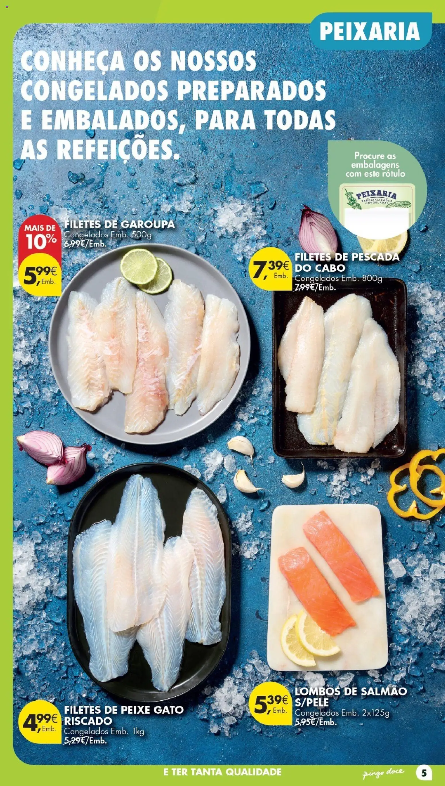 Pingo Doce Poupe Esta Semana Madeira │ válido de 01/09/2026 | Página: 5 | Produtos: Cabo, Filetes de peixe, Pescada, Especialidades