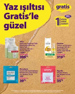 11.05.2026 tarihinden itibaren geçerli olan Gratis kataloğu önizlemesi
