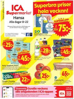 ICA Supermarket - Malmö - Förhandsvisning av reklamblad från butik ICA Supermarket aktuell från 01.06.2026
