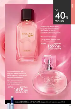 Oriflame katalog April Maj 2026 - pregled Oriflame kataloga - važi od 22.04.2026 | Strana: 69 | Proizvode: Miris, Toaletna voda, Voda, Balzam
