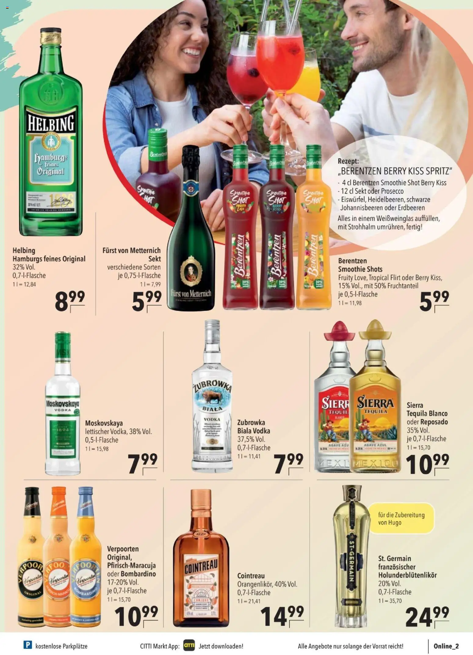 CITTI tilbudsavis – gyldig fra 12/08/2026 | Side: 13 | Produkter: Vodka, Smoothie, Sekt