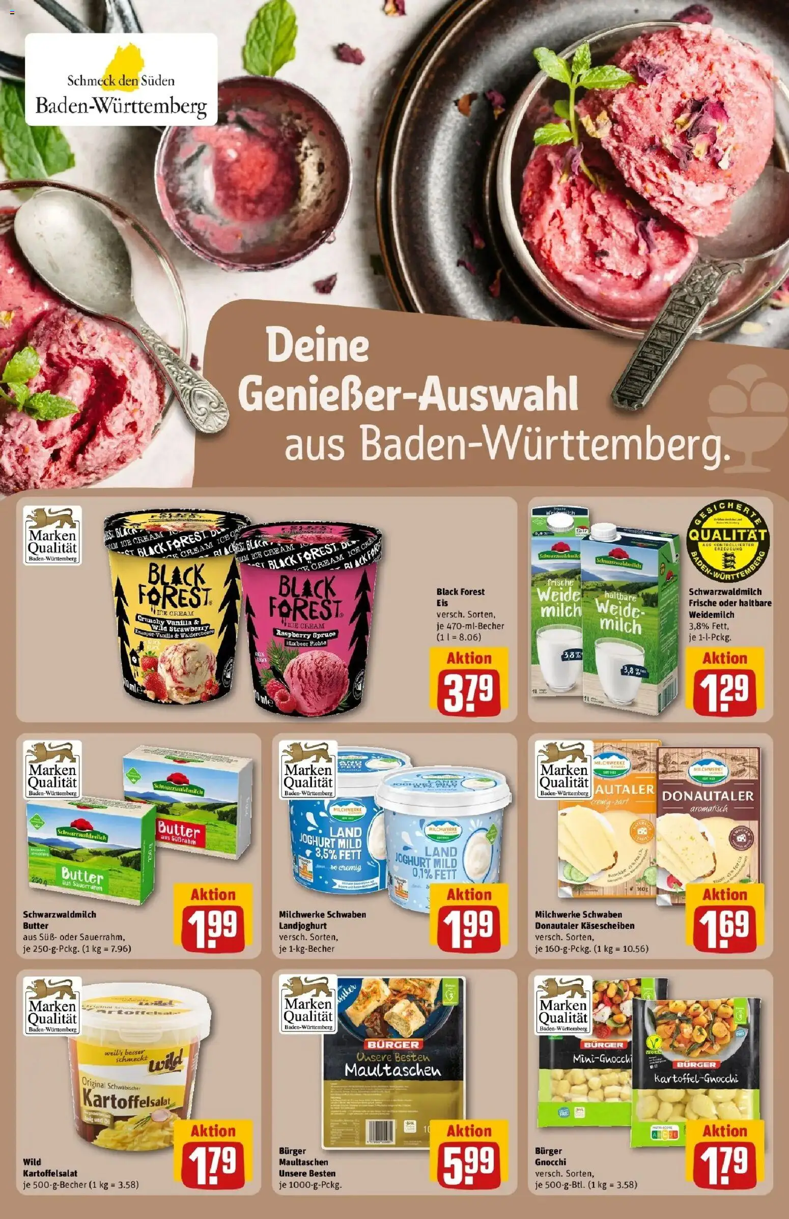Rewe Prospekt Heidenheim	 – gültig ab 10.05.2026 | Seite: 20 | Produkte: Milch, Butter, Joghurt, Maultaschen