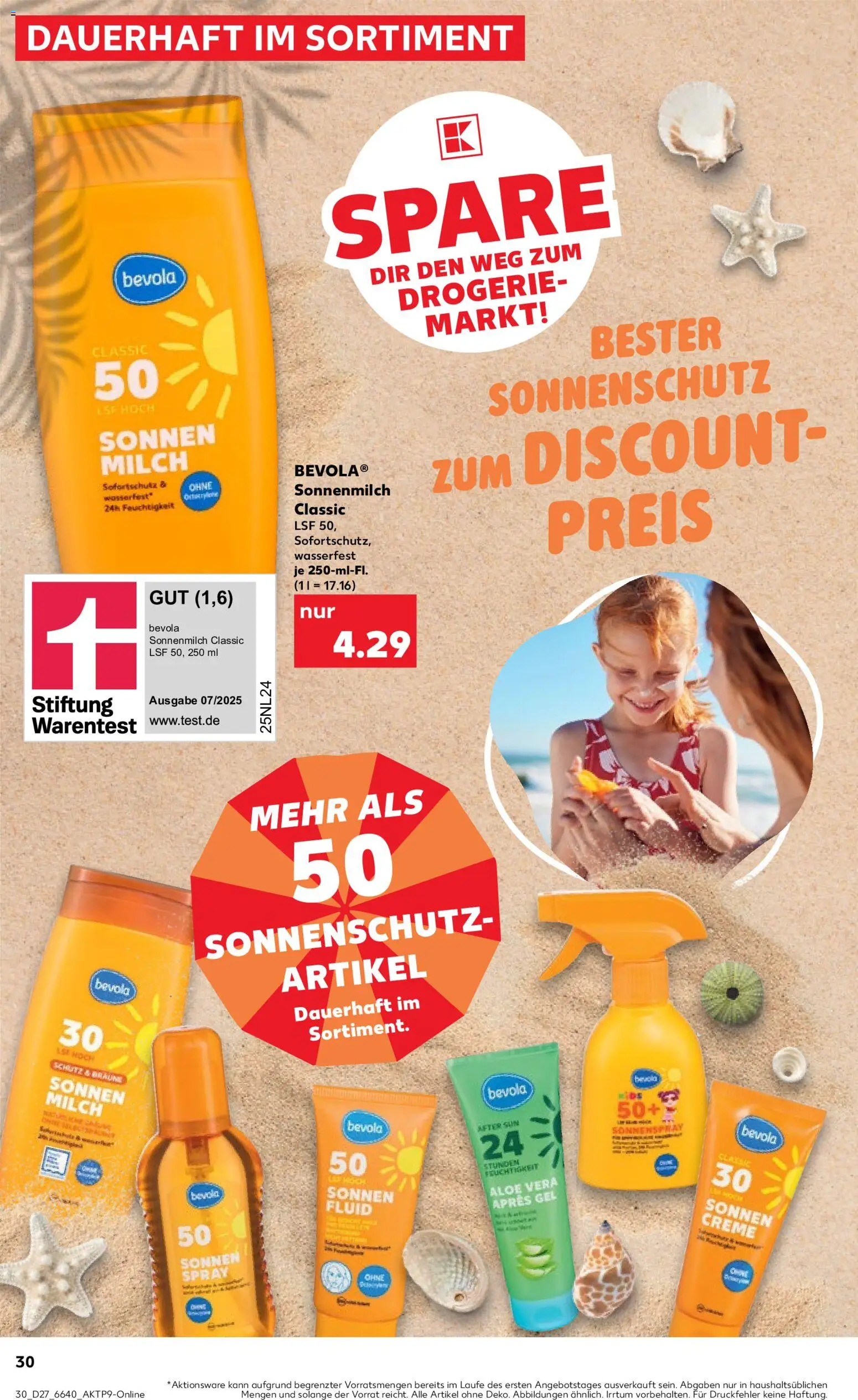 Kaufland Prospekt Stuttgart – gültig ab 02.07.2026 | Seite: 28 | Produkte: Milch, Creme, After Sun
