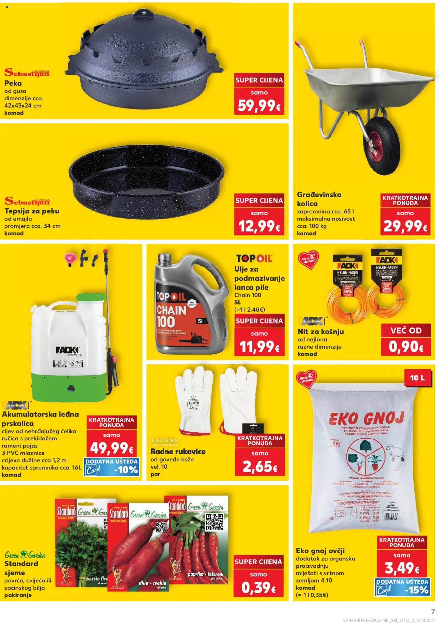 Kaufland katalog | vrijedi od 08.04.2026 | Stranica: 7 | Proizvodi: Cikla, Rukavice, Pojas, Peršin