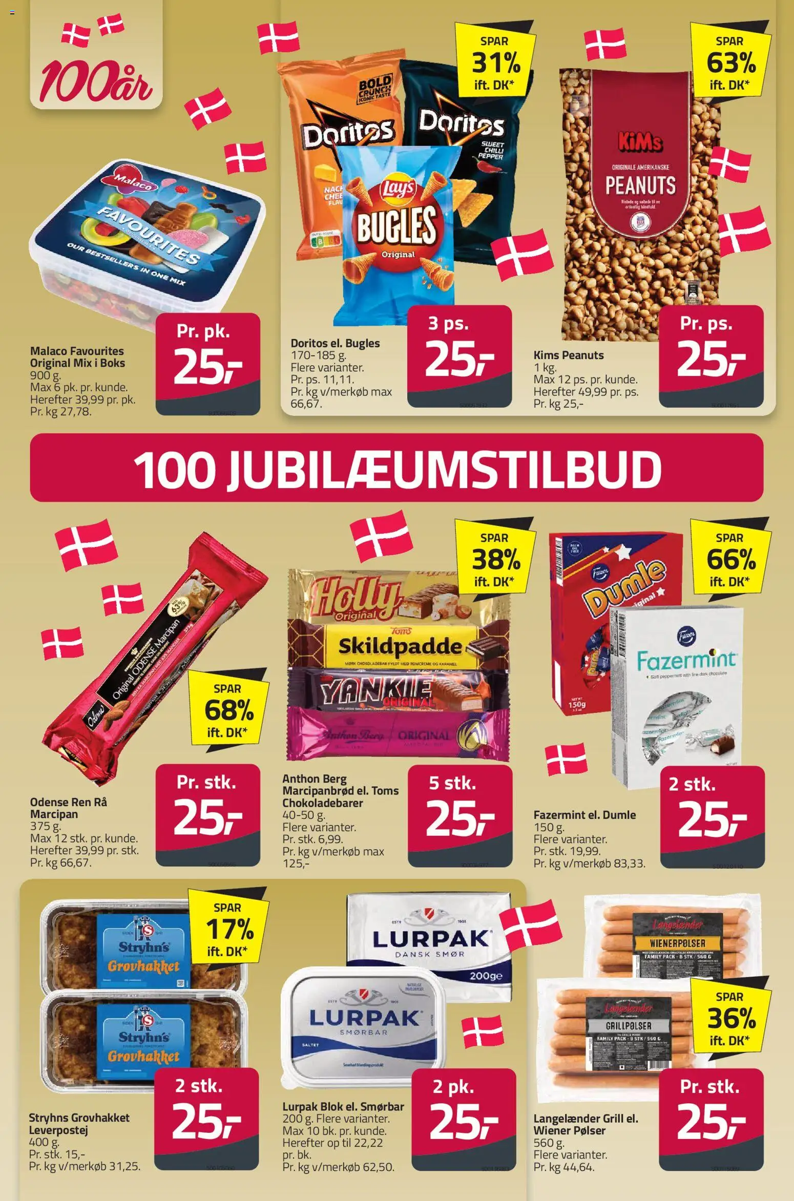 Fleggaard tilbudsavis – gyldig fra 23/09/2026 | Side: 6 | Produkter: Boks, Pølser, Peanuts, Leverpostej