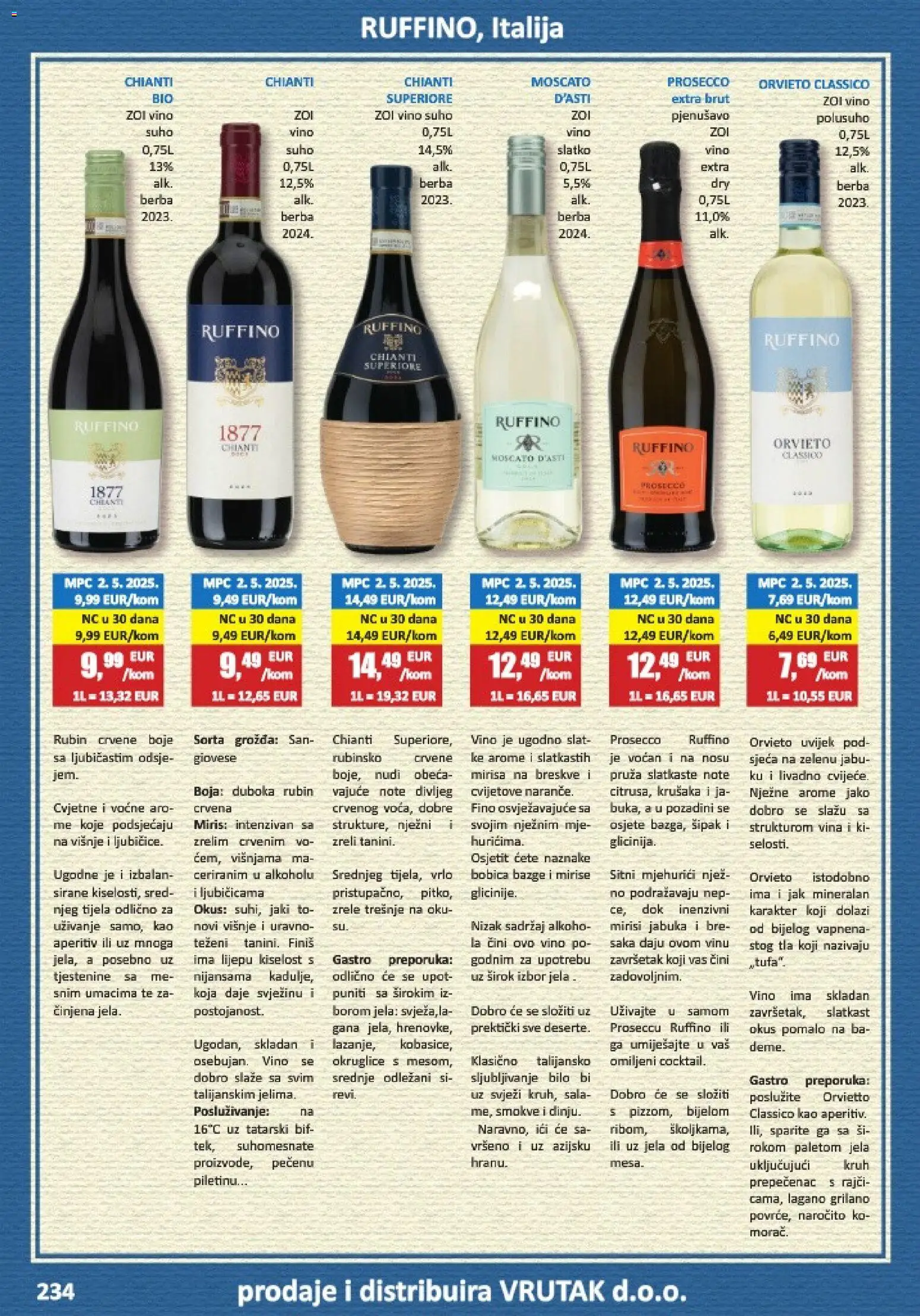 Vrutak katalog | vrijedi od 01.11.2025 | Stranica: 234 | Proizvodi: Aperitiv, Okruglice, Miris, Jabuka