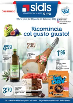 Anteprima del volantino Sidis volantino Mini valido a partire dal 24/08/2026