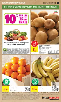 Intermarché - Prévisualisation de Intermarché Découvrez nos offres de la semaine valide à partir de 13/10/2026 | Page: 5 | Produits: Clémentine, Olives, Livres, Jus