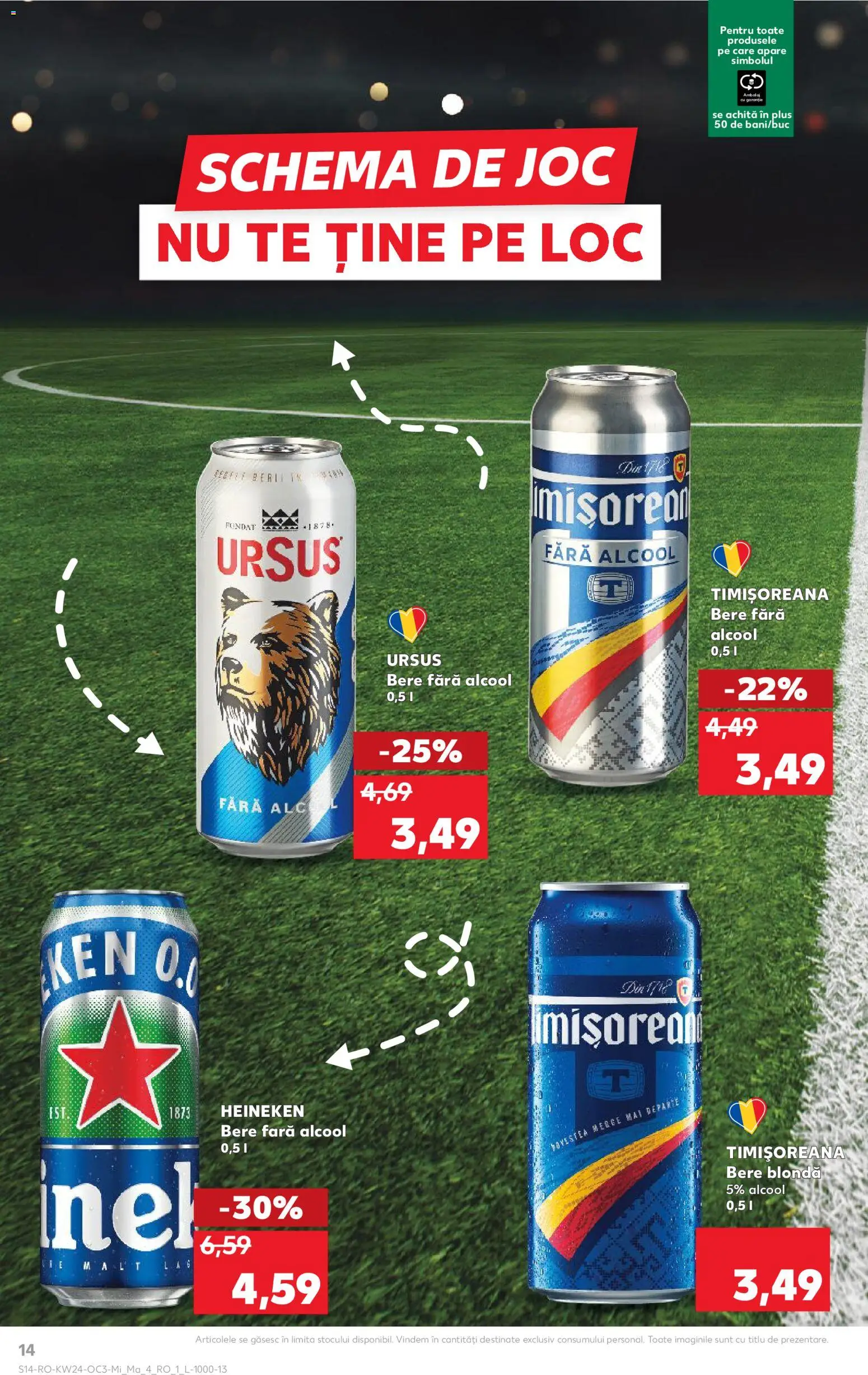 Noul catalog Kaufland – valabil de la 10.06.2026 | Pagină: 14 | Produse: Joc, Bere
