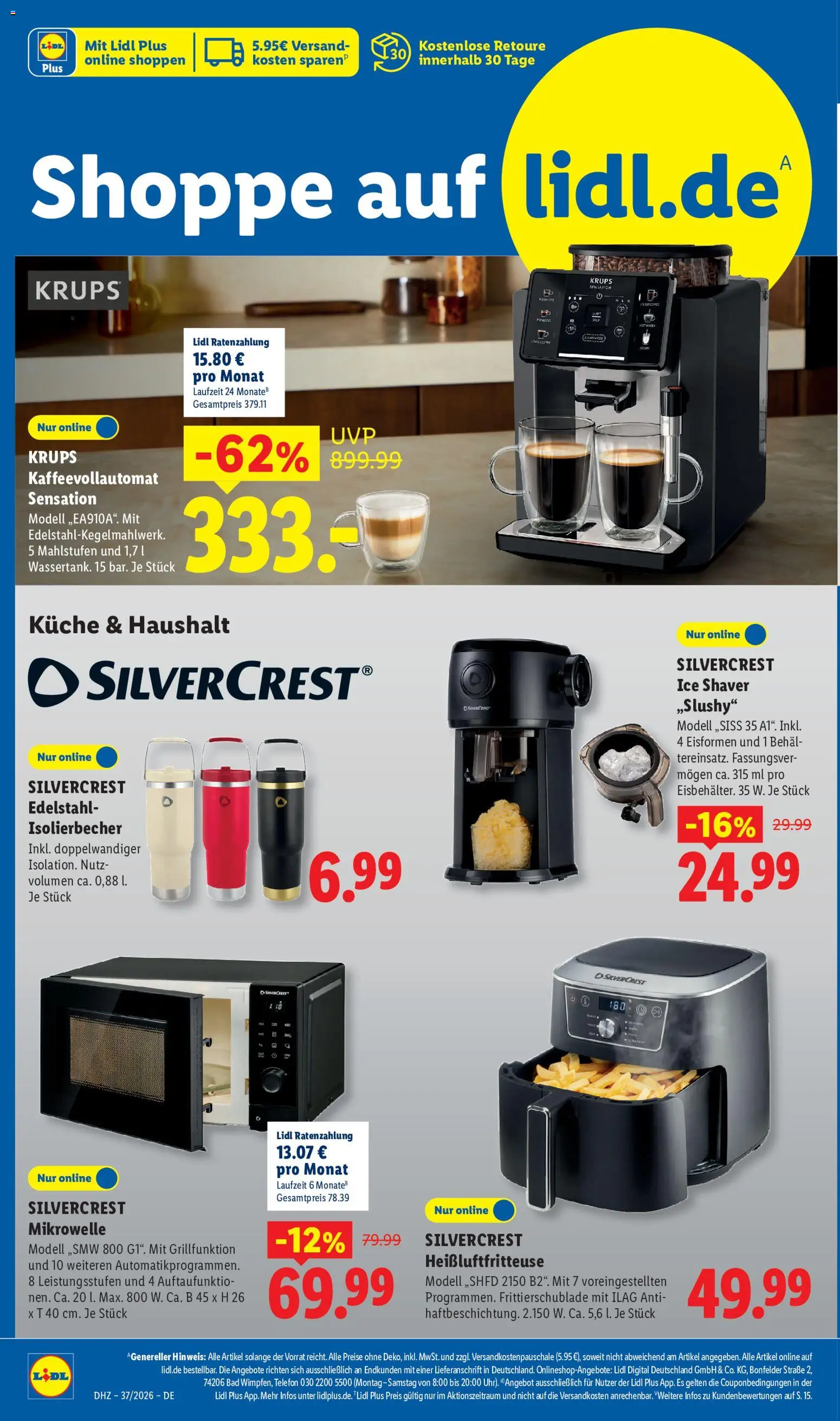 Lidl Německo leták od 07.09.2026 | Strana: 2 | Produkty: Telefon