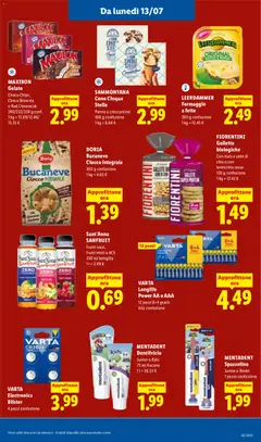 Anteprima del volantino MAXIBON Gelato, Choco Chips, Choco Brownie o Red Cheesecak valido a partire dal 09/07/2026 | Pagina: 45