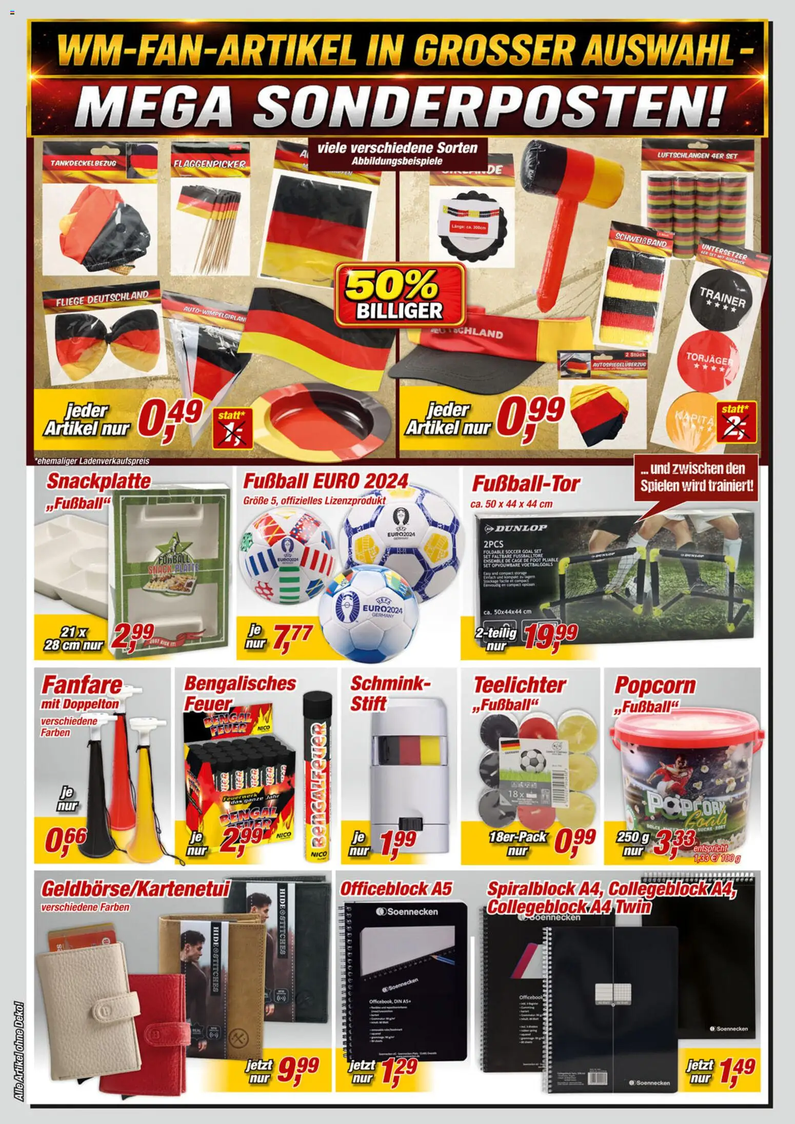Posten Börse Prospekt – gültig ab 06.06.2026 | Seite: 2 | Produkte: Fußball