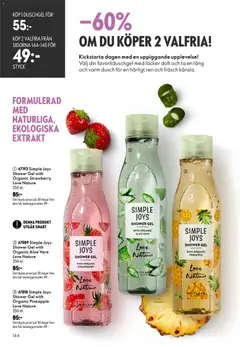 Oriflame erbjudanden - Förhandsvisning av reklamblad från butik Oriflame aktuell från 26/08/2026 | Sida: 144