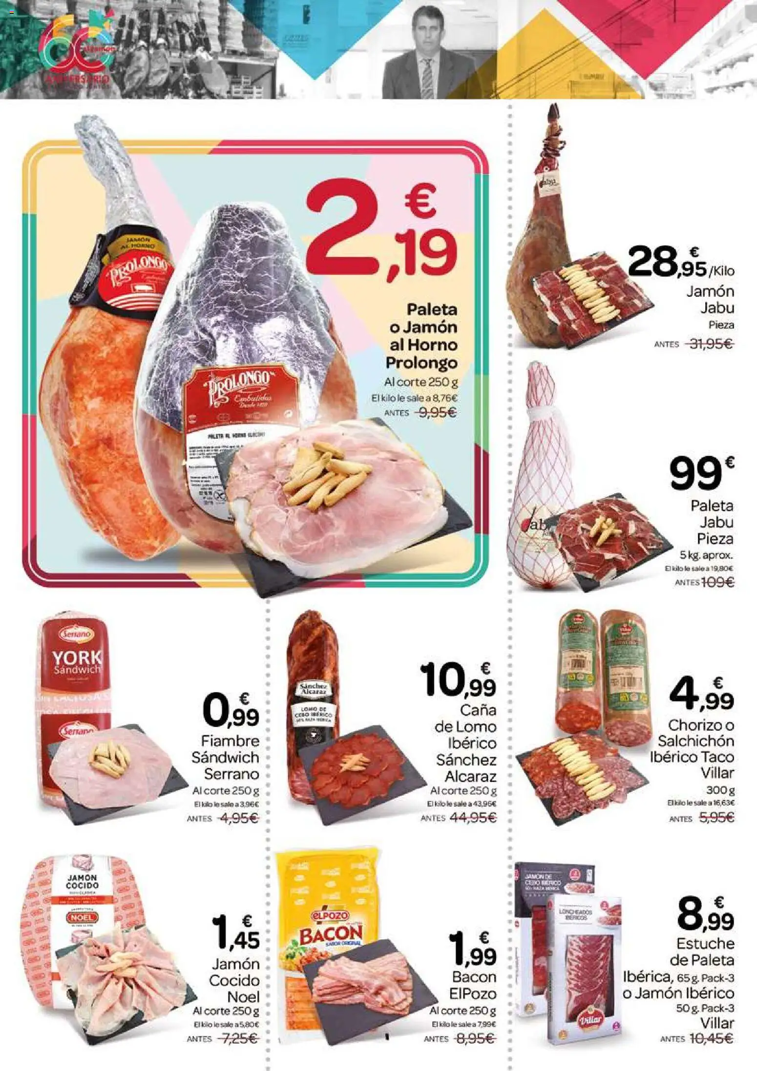 Supermercados El Jamón folleto │ válido desde el 30/07/2026 | Página: 28 | Productos: Jamón ibérico, Jamón, Horno