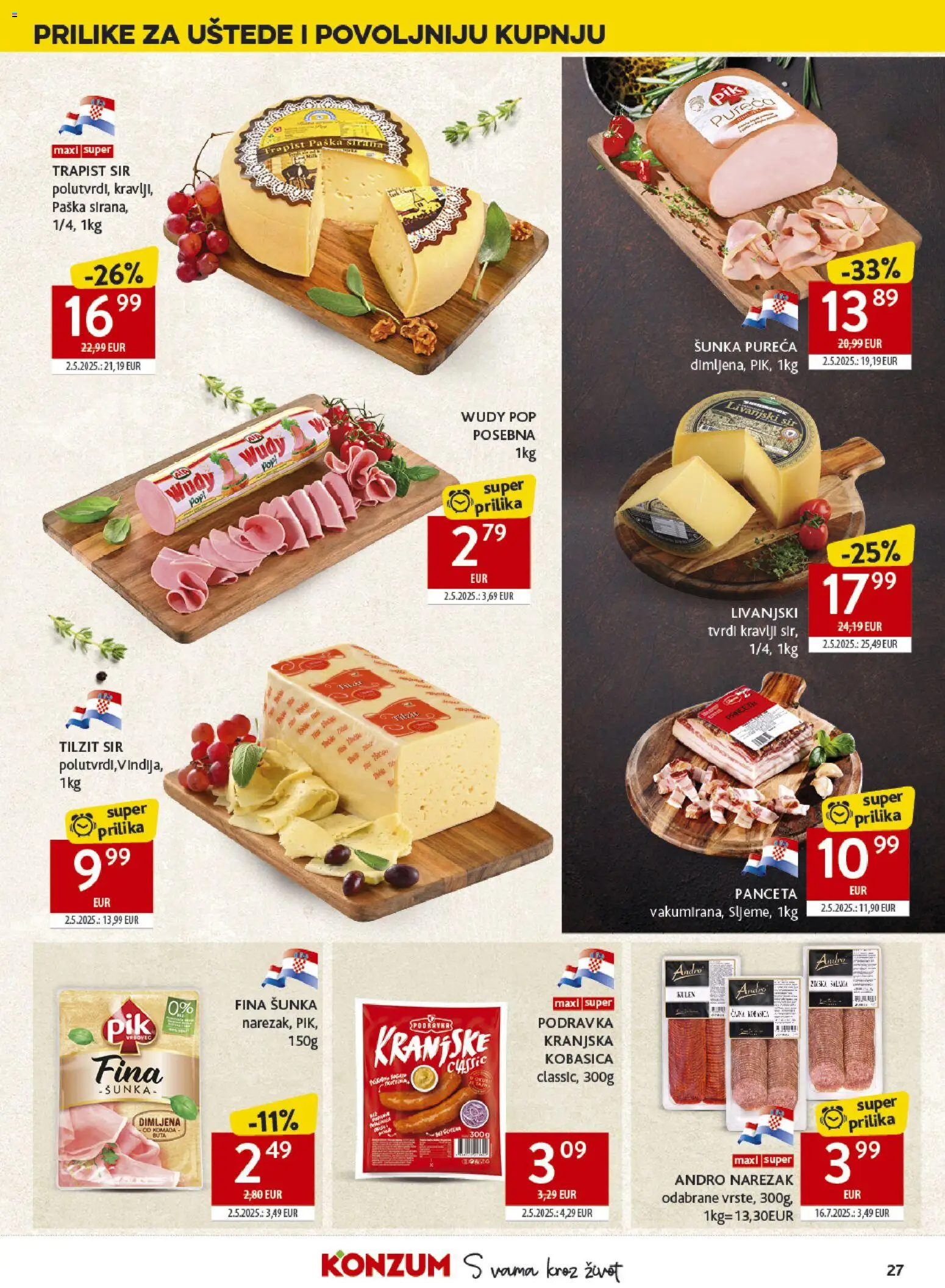 Konzum katalog | vrijedi od 21.10.2026 | Stranica: 27