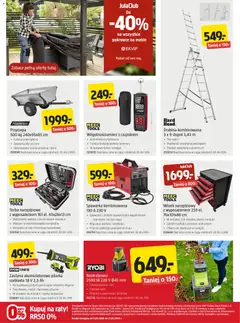 Pogląd oferty "Jula gazetka" - ważna od 24.09.2026 | Strona: 6 | Produkty: Narzędzia, Ładowarka, Drabina, Torba narzędziowa