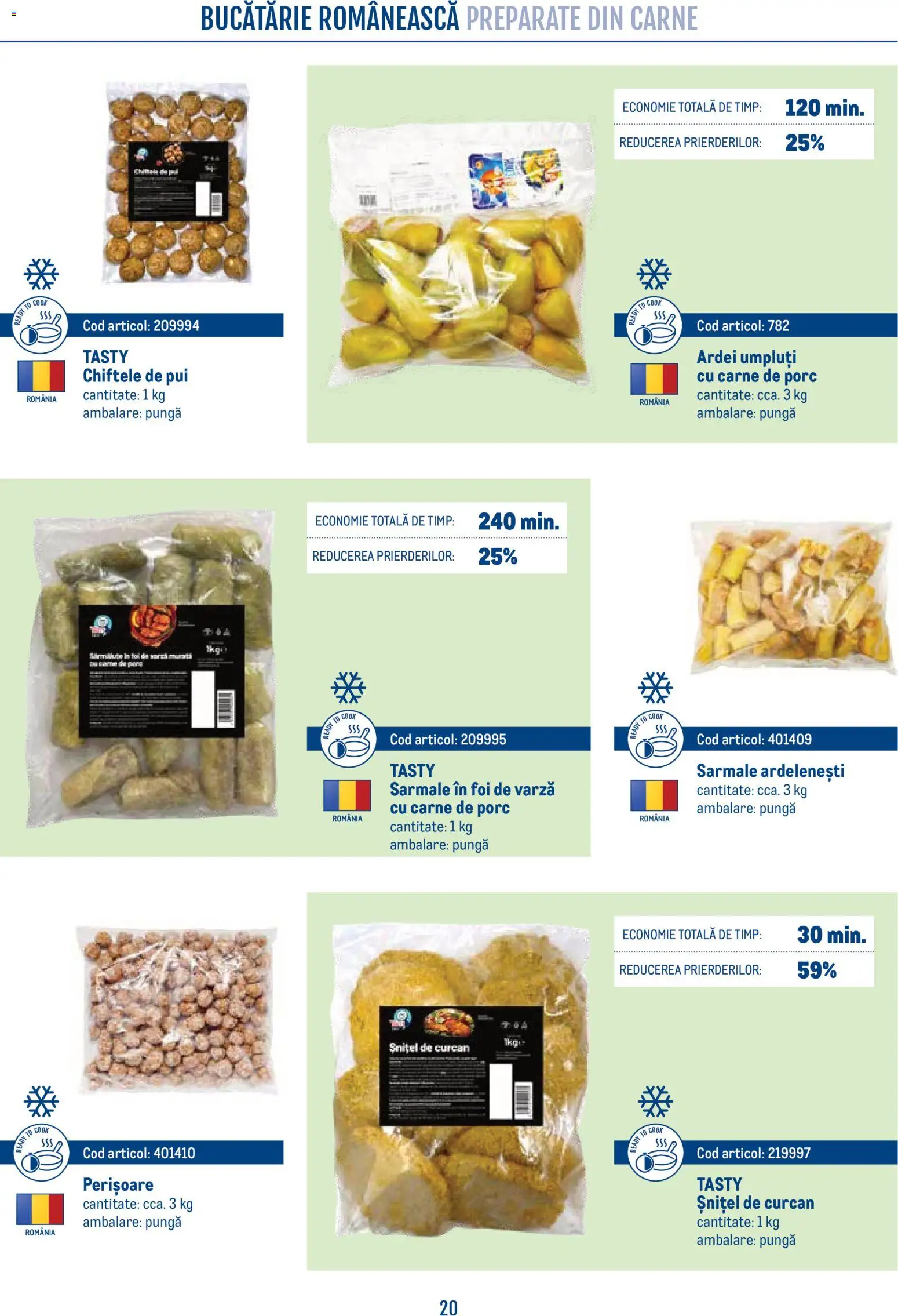Noul catalog Metro – valabil de la 21.04.2026 | Pagină: 20 | Produse: Varză, Ardei, Carne De Porc, Chiftele