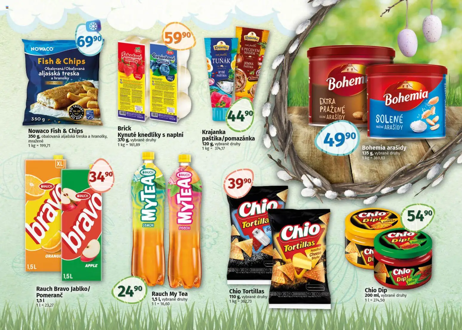 Coop leták - Delikates Velikonoce od 18.03.2026 | Strana: 3 | Produkty: Tuňák, Aljašská treska, Apple, Arašídy