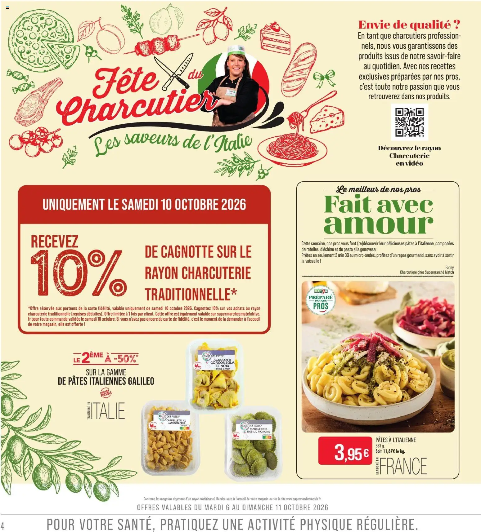 {H1} | Page: 4 | Produits: Vaisselle, Jambon Cru, Pesto, Jambon