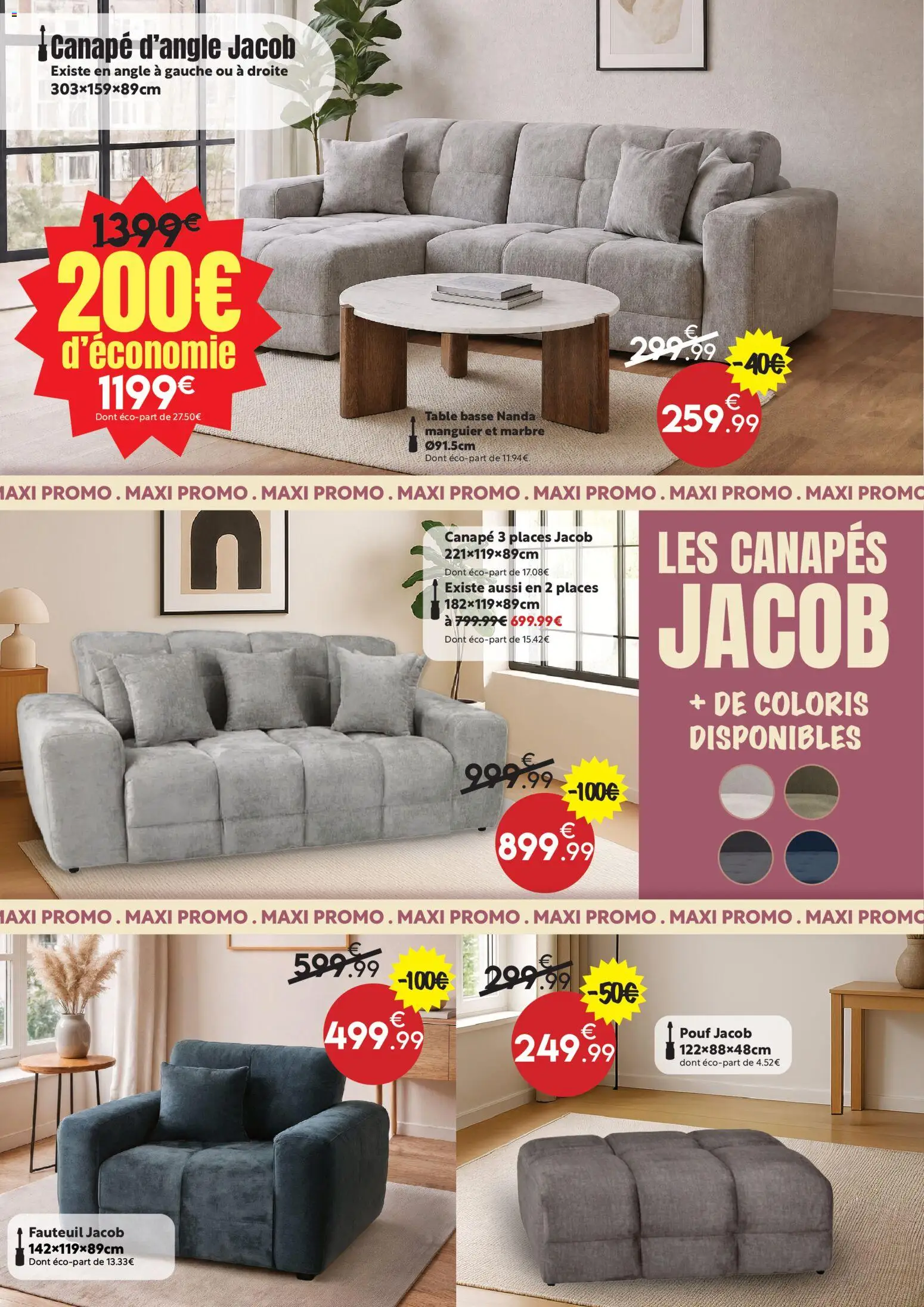 {H1} | Page: 7 | Produits: Canapé, Table basse, Canapés, Canapé d’angle
