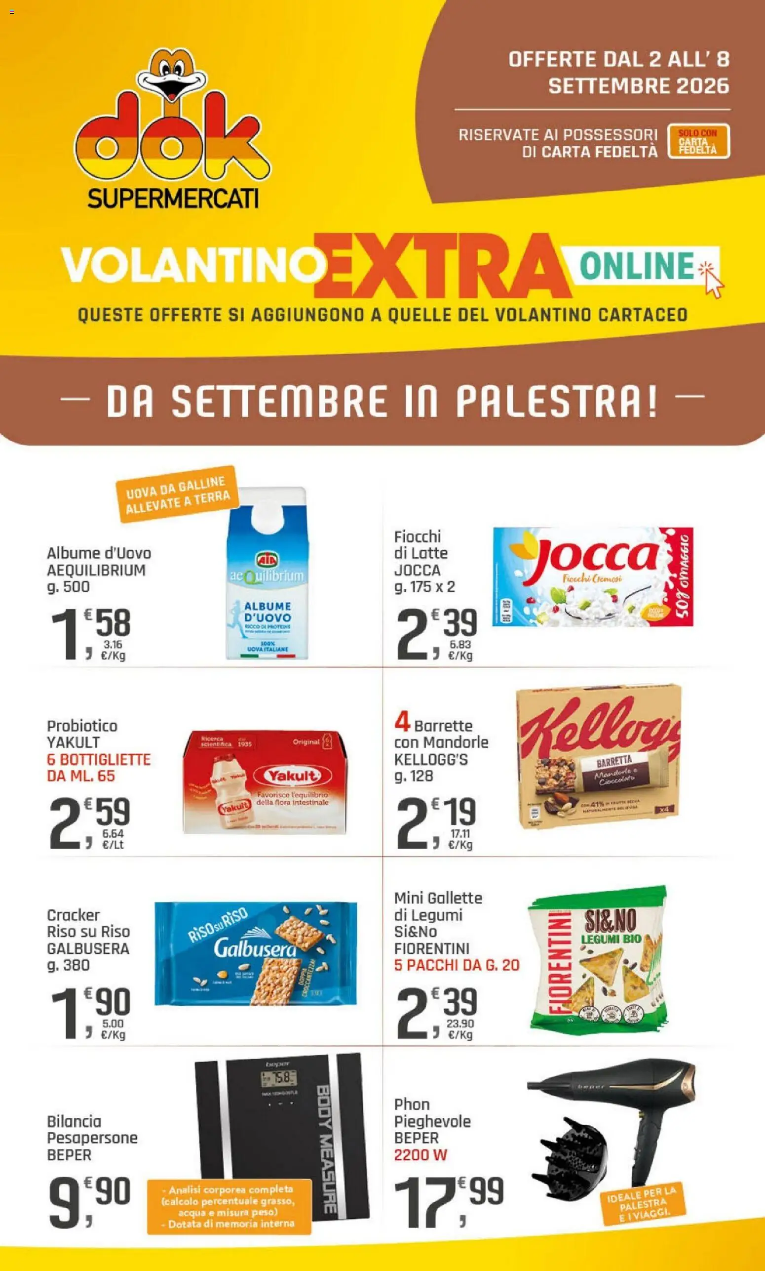 Volantino DOK del 02/09/2026 | Pagina: 21 | Prodotti: Uova, Gallette, Cracker, Terra