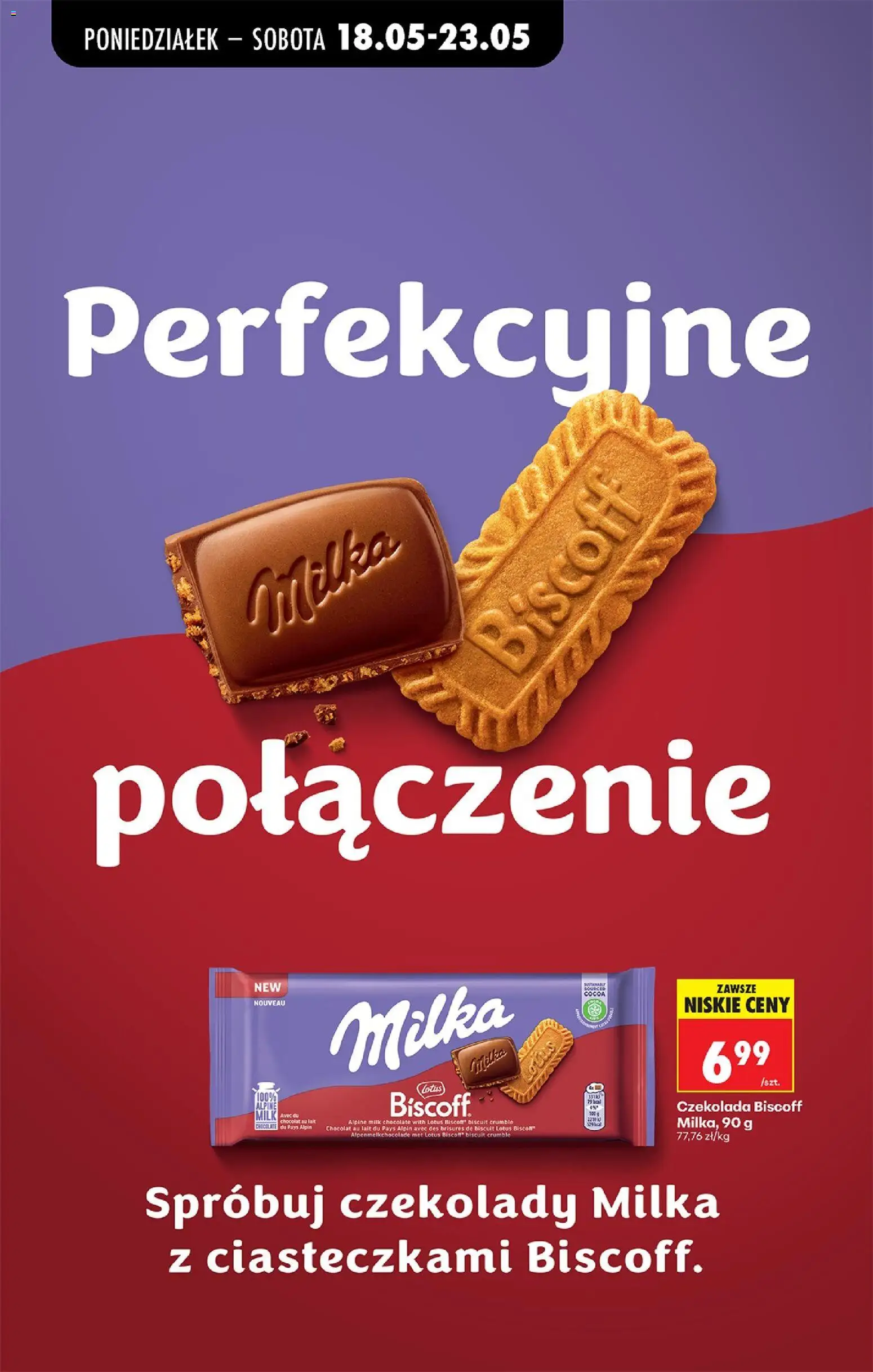 Biedronka Polsko leták od 18.05.2026 | Strana: 82 | Produkty: Milka, Lotus Biscoff, Lotus, Milk chocolate