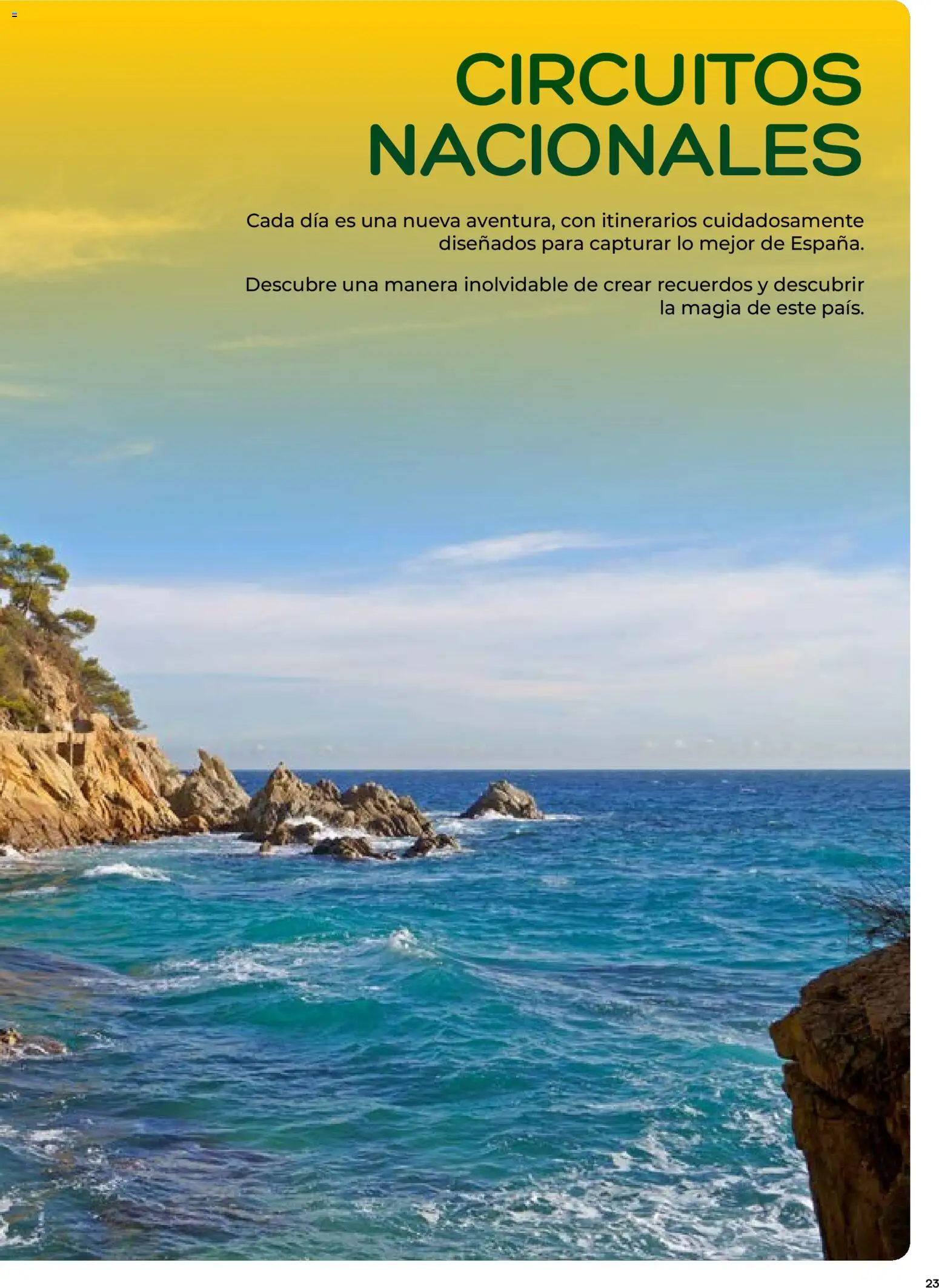 Viajes El Corte Inglés folleto Destinos Otoño y Primavera │ válido desde el 01/07/2026 | Página: 23