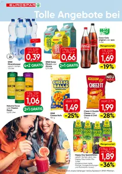 Eurospar Flugblatt ab 21.05.2026 gültig | Seite: 10 | Produkte: Zitrone, Pfirsich, Chili, Papier blanc