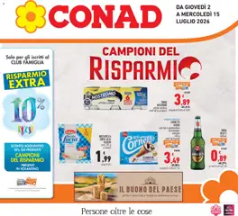 Anteprima del volantino Conad volantino Piemonte valido a partire dal 02/07/2026