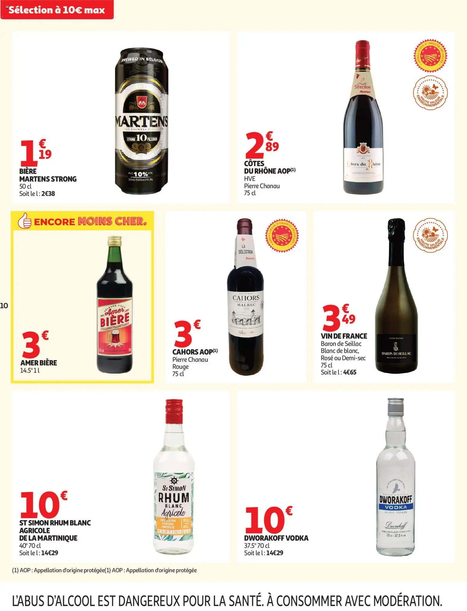 {H1} | Pagina: 10 | Producten: La, Vodka