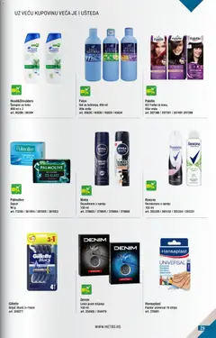 Metro katalog BMPL - pregled Metro kataloga - važi od 01.07.2026 | Strana: 29 | Proizvode: Gillette, Brijač, Palmolive, Nivea