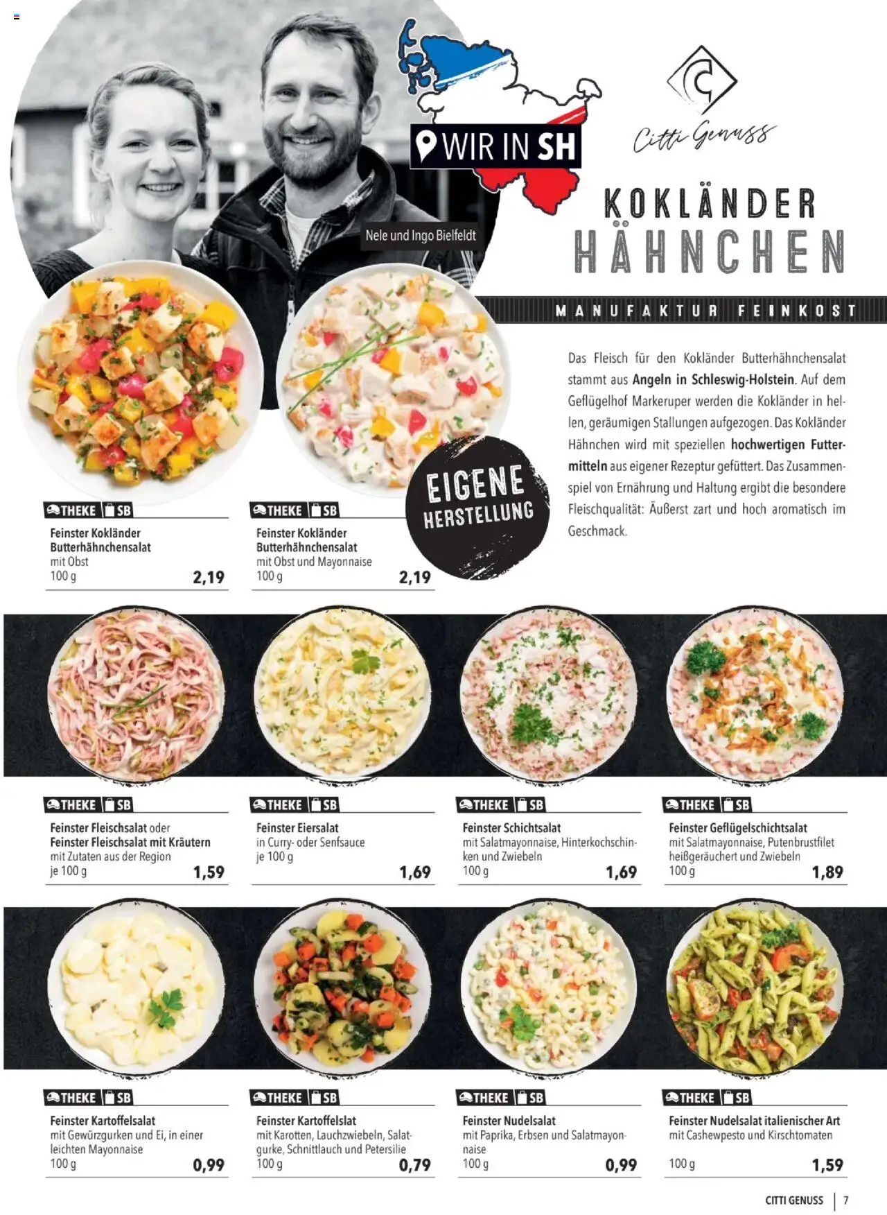 CITTI tilbudsavis – gyldig fra 15.10.2025 | Side: 7 | Produkter: Kartoffelsalat, Salat