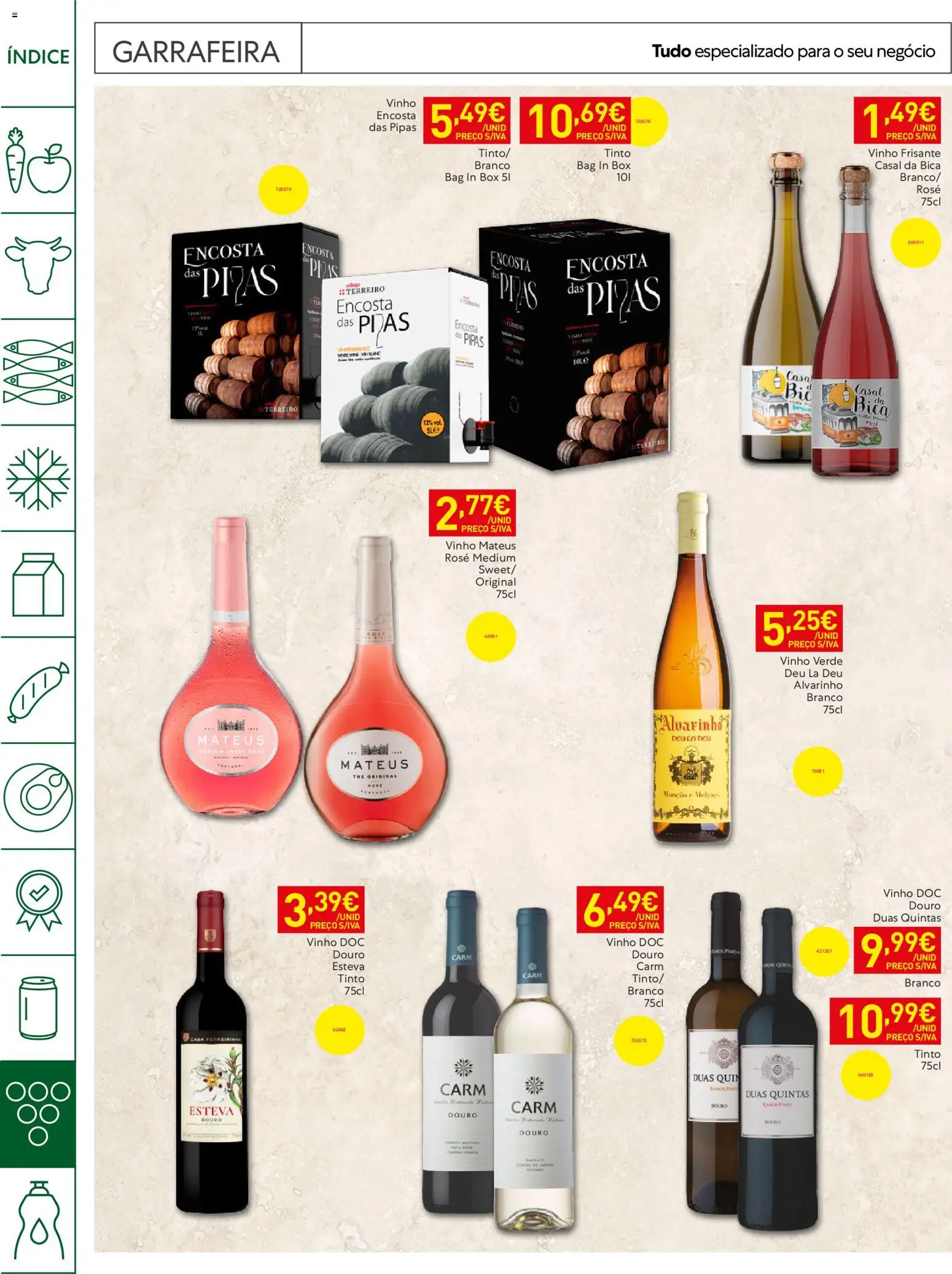 Recheio Horeca Madeira │ válido de 14/07/2026 | Página: 24 | Produtos: Vinho
