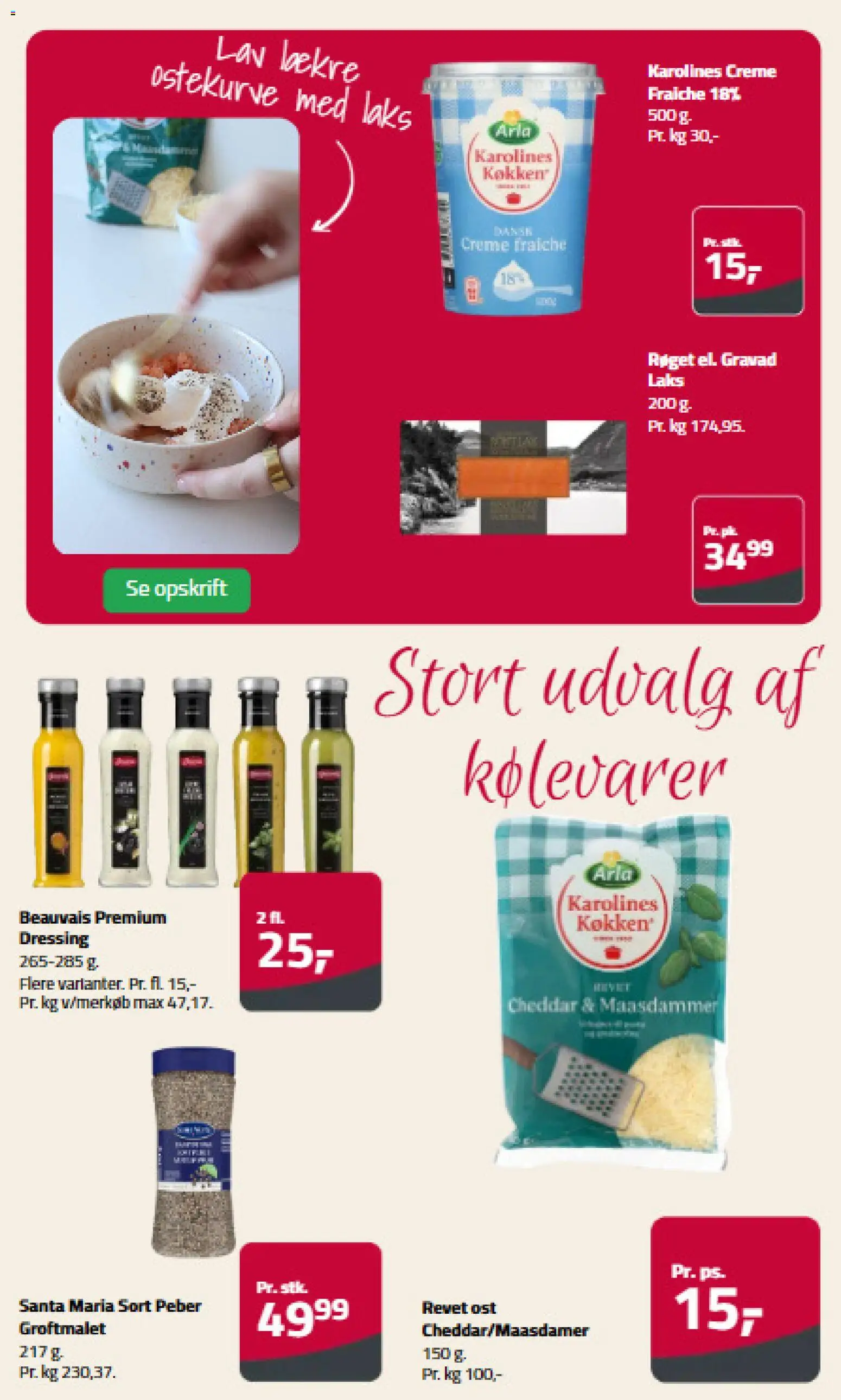 Fleggaard tilbudsavis – gyldig fra 29.04.2026 | Side: 19 | Produkter: Cheddar, Creme, Dressing, Peber