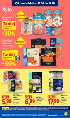 Náhled letáku Lidl Polsko leták od 12.10.2026 | Strana: 85 | Produkty: Ryby, Losos, Deluxe