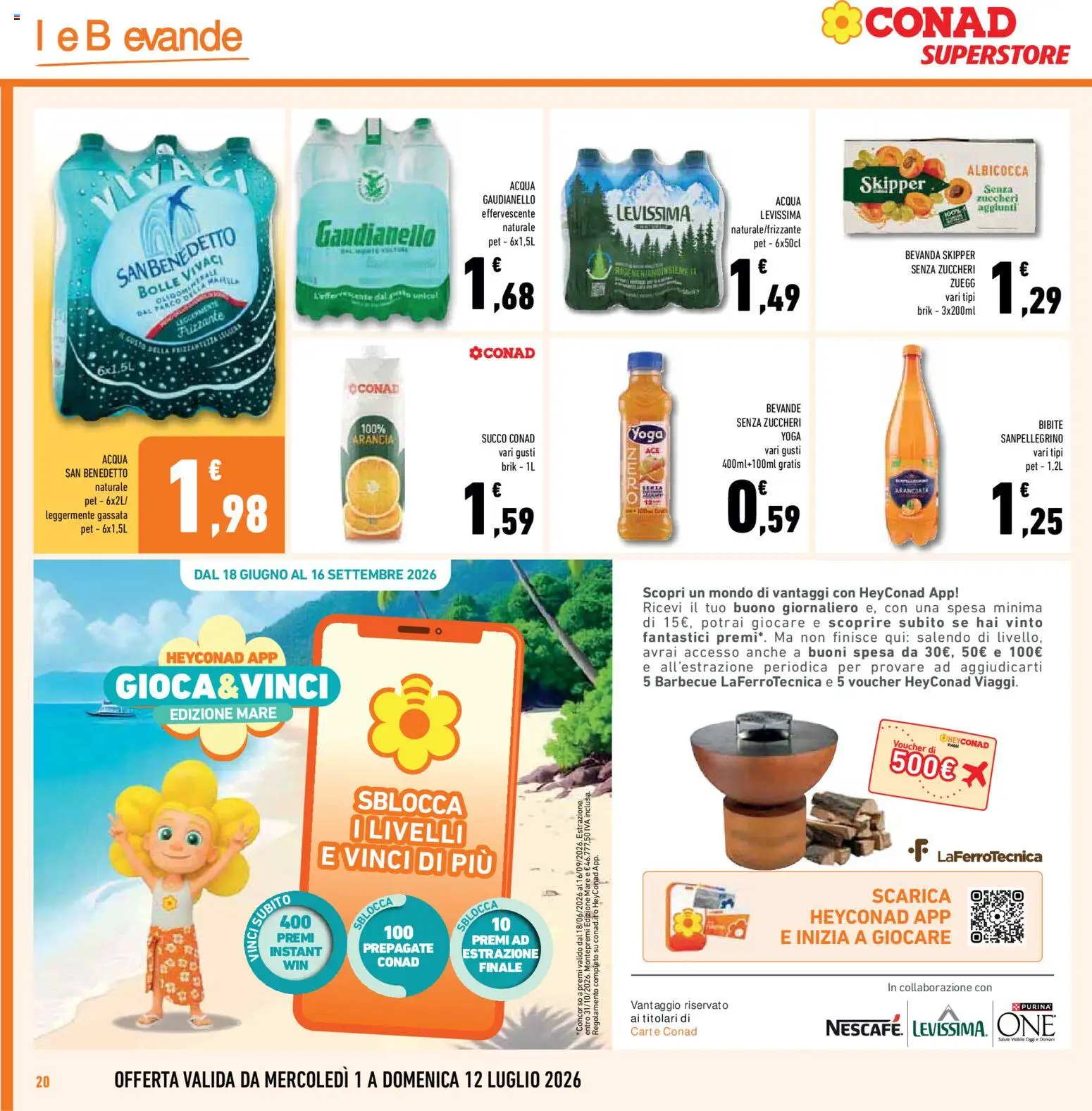 Volantino Conad del 01/07/2026 | Pagina: 20