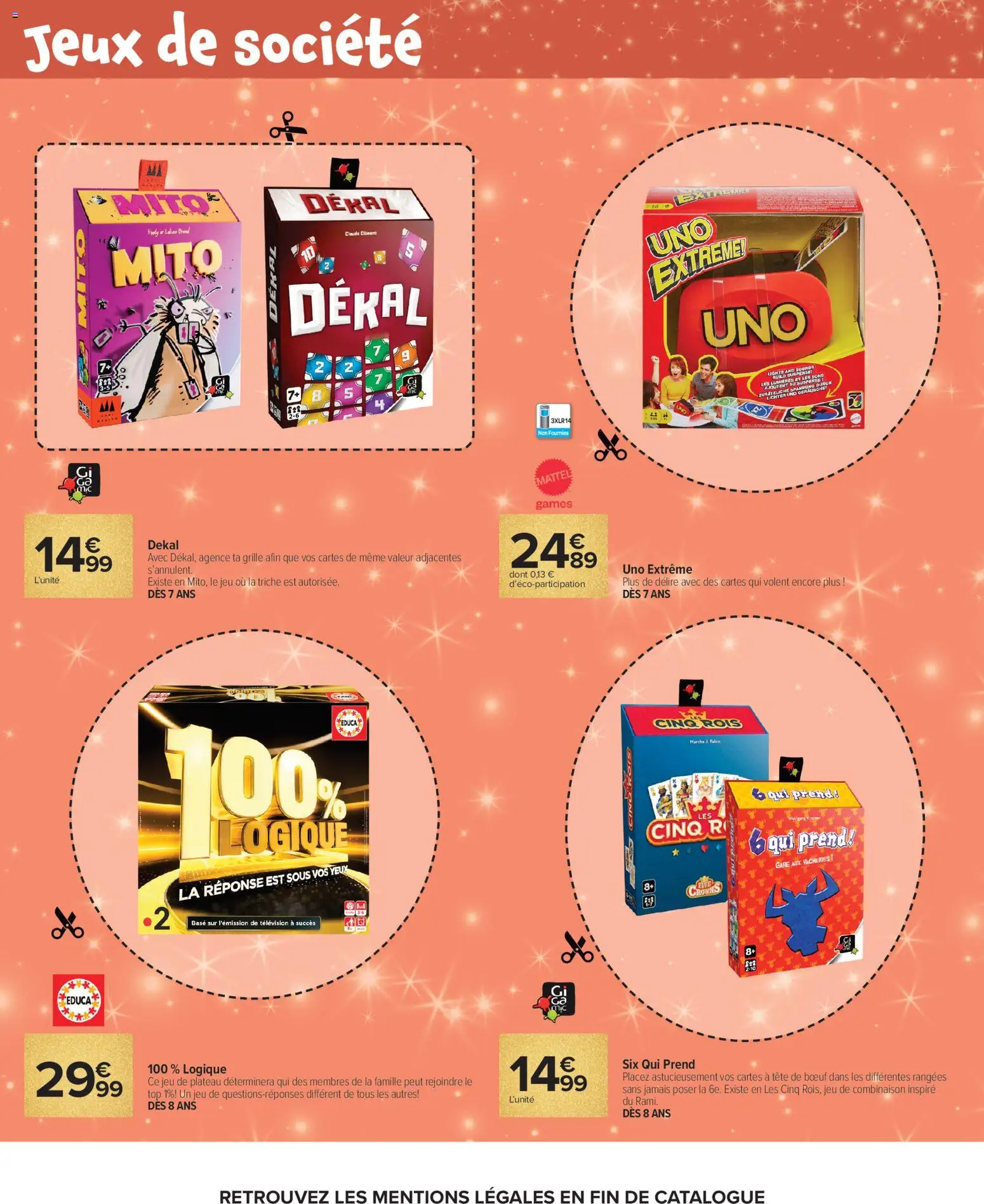 {H1} | Page: 33 | Produits: Télévision, Plateau, Jeux, Jeux de société
