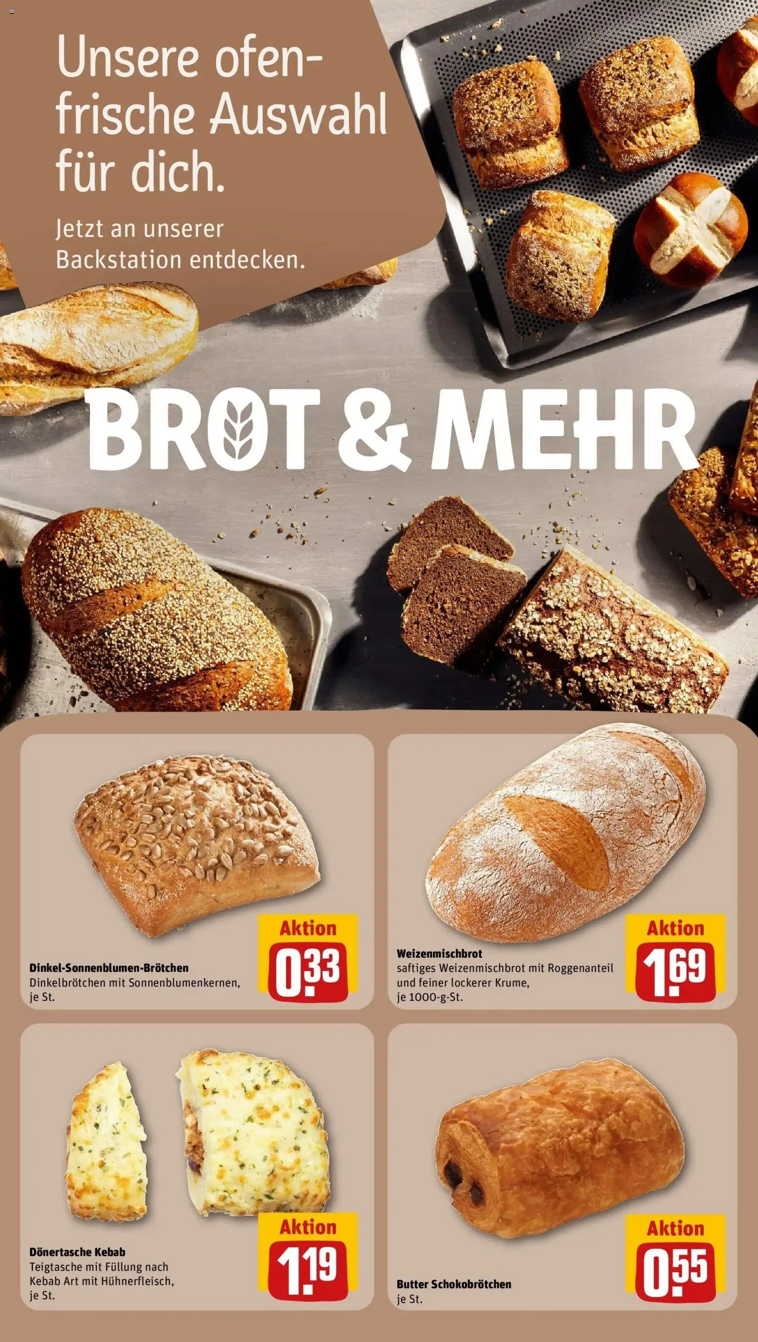 REWE Prospekt ab 12.10.2026 zum Blättern » Angebote | Seite: 32 | Produkte: Ofen, Butter, Brot