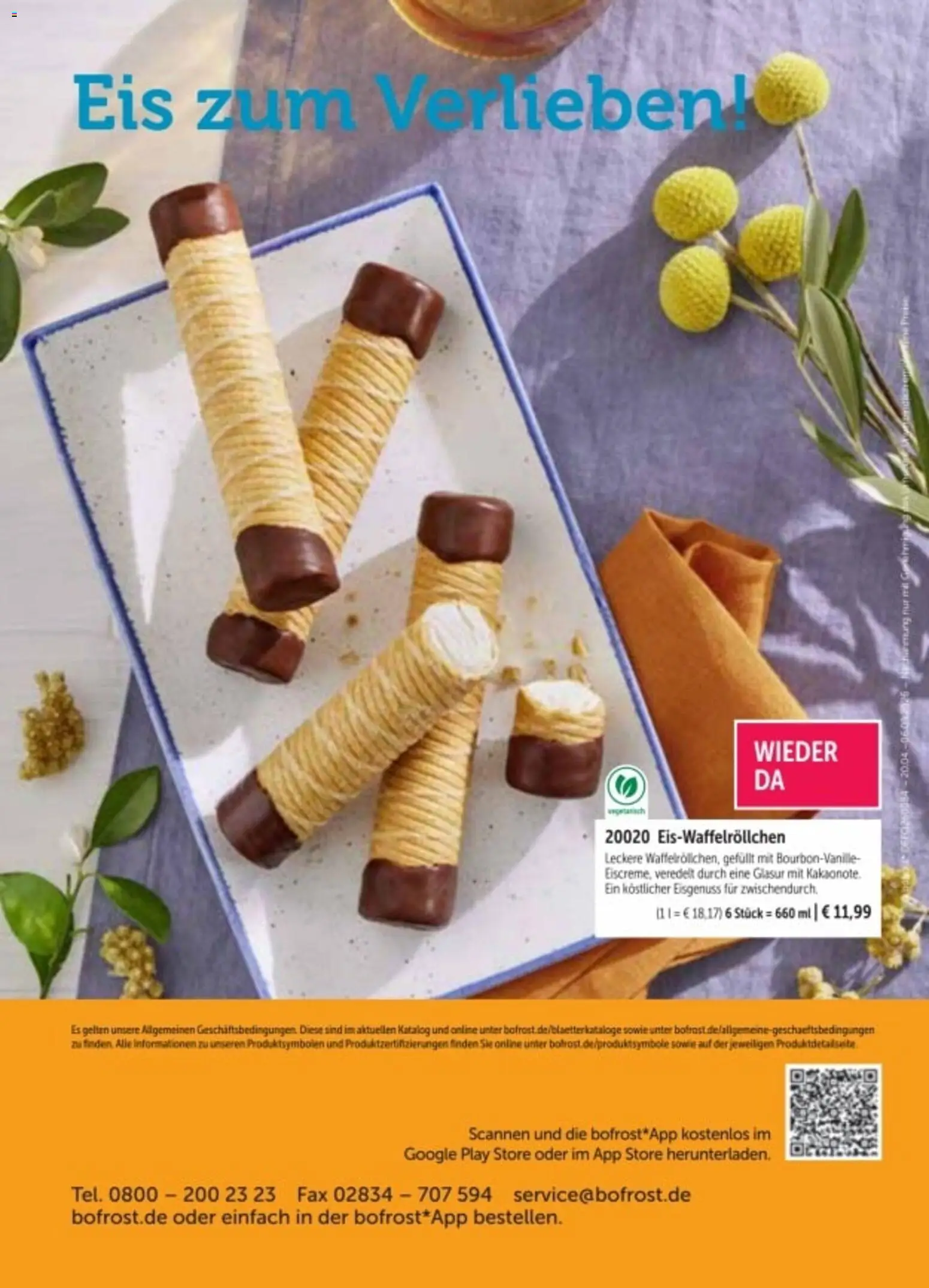 Bofrost Katalog Sommerprogramm – gültig ab 20.04.2026 | Seite: 24 | Produkte: Eis