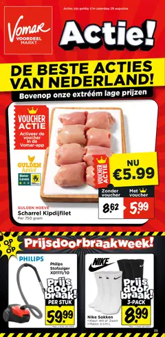 Vomar folder - Weekend folder - Voorbeeld van een folder van Vomar, geldig van 27-08-2026