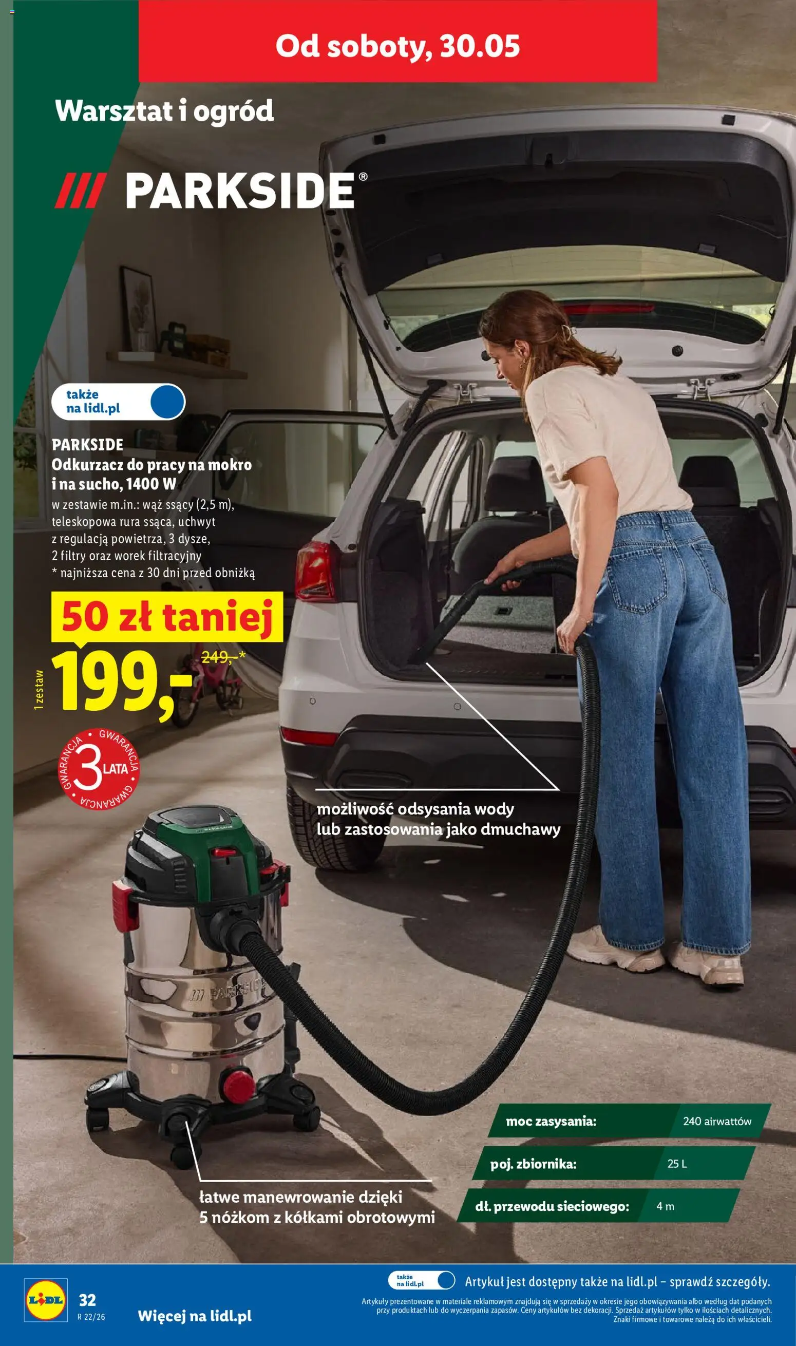 Lidl Katalog od 25.05.2026 | Strona: 42 | Produkty: Odkurzacz