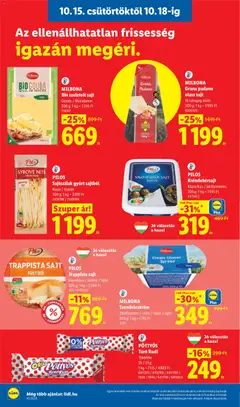 Lidl akciós újság - amely érvényes a következő dátumtól: 2026.10.15. | Oldal: 8